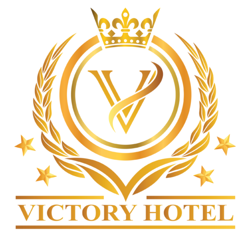 Victory Hotel Logo Golden